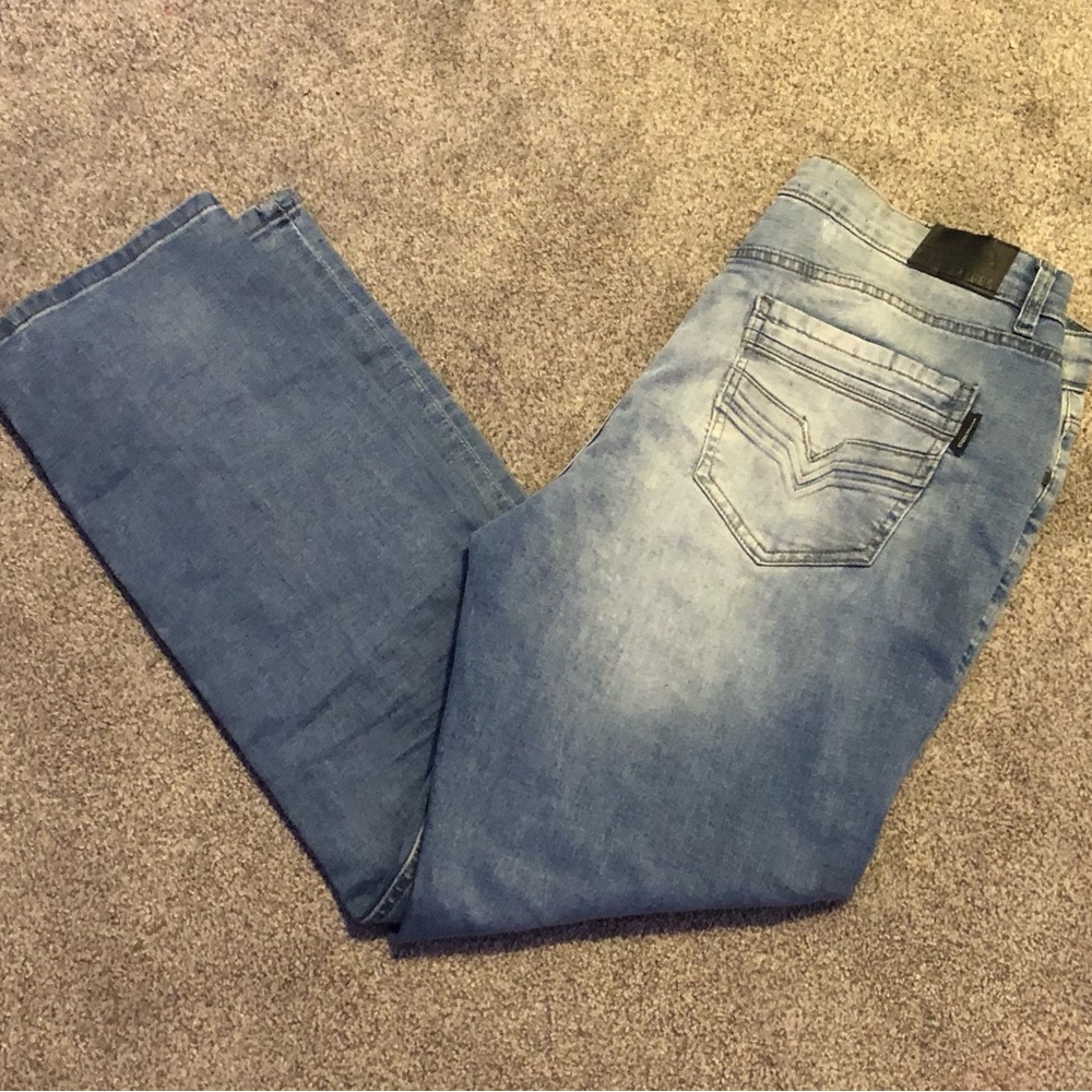 Classic Blue Straight Men's Jeans